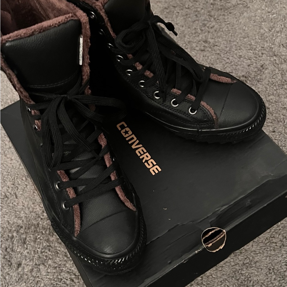 Converse Black High-Top Sneakers